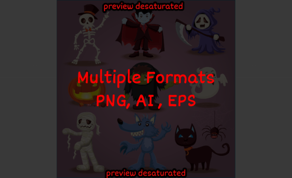 Download Vintage Halloween Poster Design Set - Set Collection