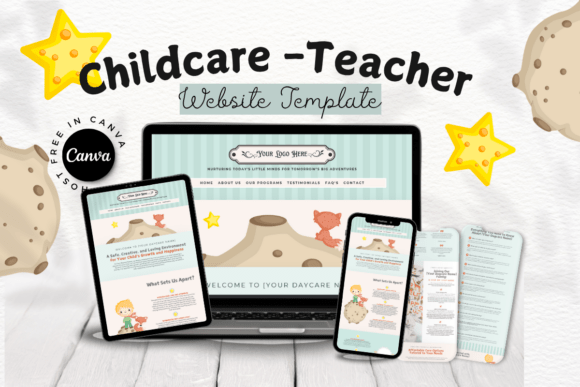 Download Nanny &amp; Teacher Website - Website Collection