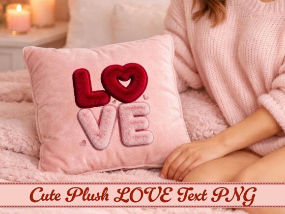 Download Plush LOVE Valentine PNG Design - Premium Bundle
