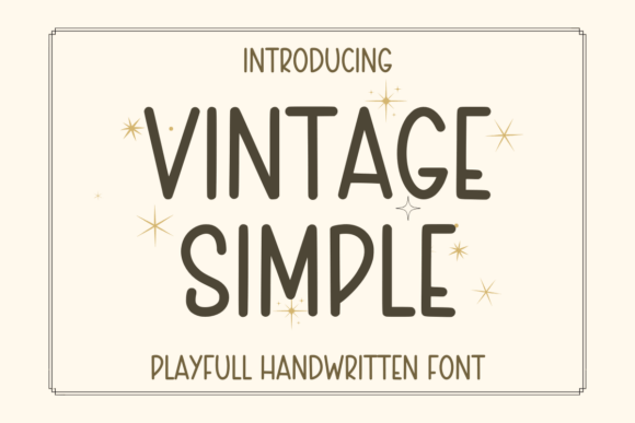 Download Vintage Simple - Cute Handwritten - Cute Collection