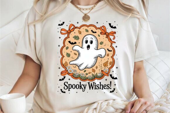 Download Spooky Wishes, Cute Halloween Ghost PNG - Cute Collection