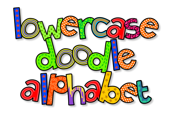 Download Lowercase Doodle Alphabet Set 3 - Set Collection