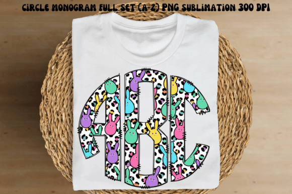 Download Easter Egg Handdraw Monogram Set - Set Collection