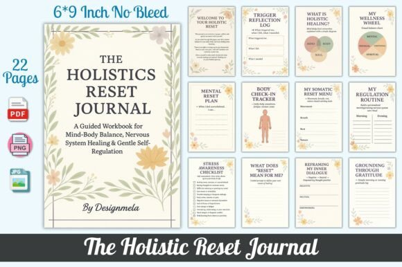 Download 📘 the Holistic Reset Journal - Set Collection