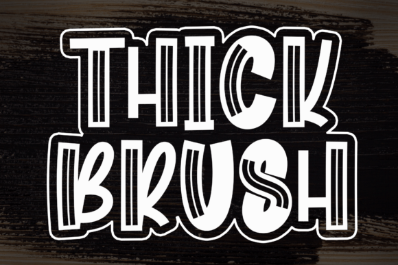 Download Thick Brush - Thick brush Collection